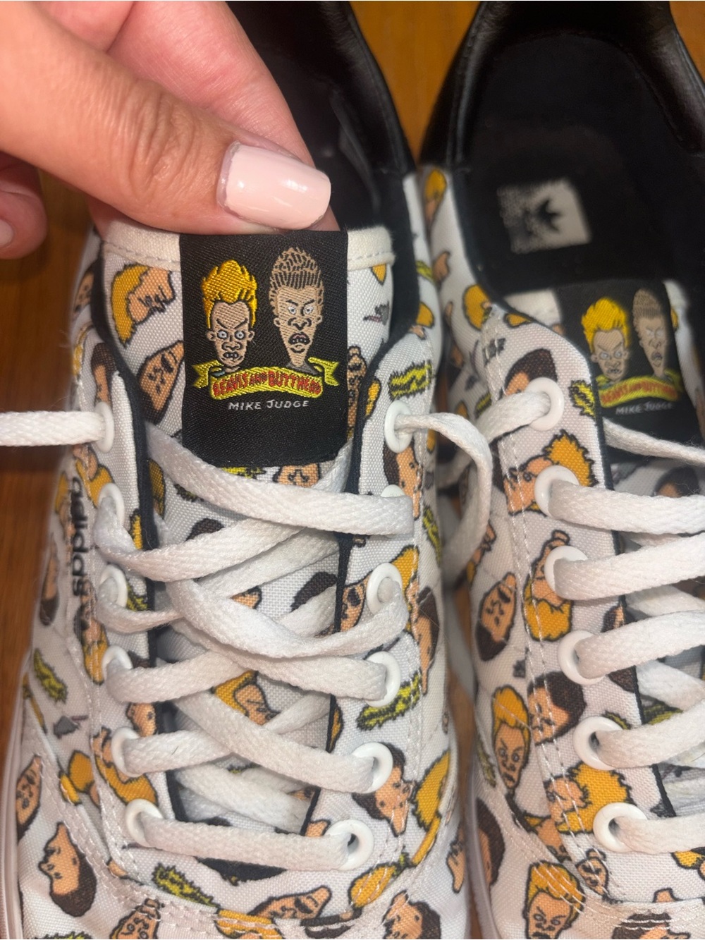 Beavis and Butthead x adidas 3MC Vulc 'Cloud White' - Men’s 11 -LIMITED EDITION - Picture 7 of 10